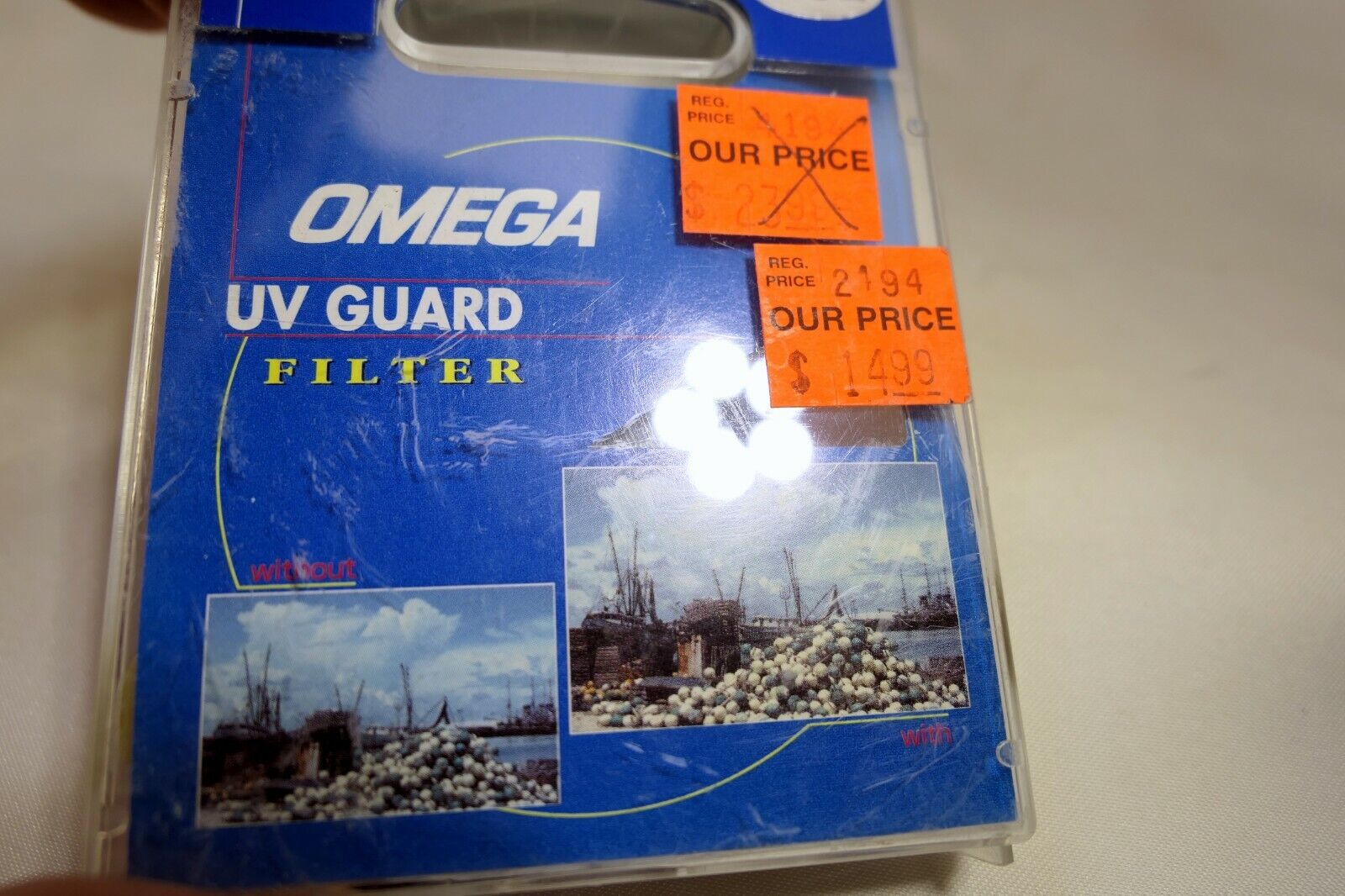 Omega 43mm UV Guard Lens Filter screw in type  - New