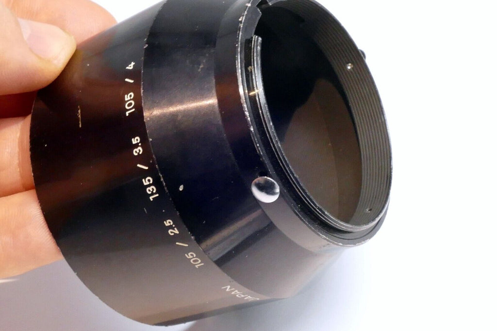 HS-4 52mm Nikon F Lens Hood Shade for 105mm 135mm f2.5 f4 f3.5 Ai Nikkor Genuine