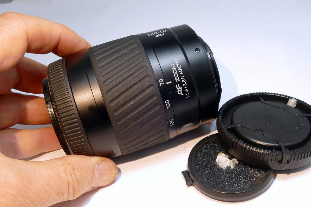Minolta 70-210mm f4.5-5.6 lens for  SONY A mount AF A57 a68 cameras - near mint