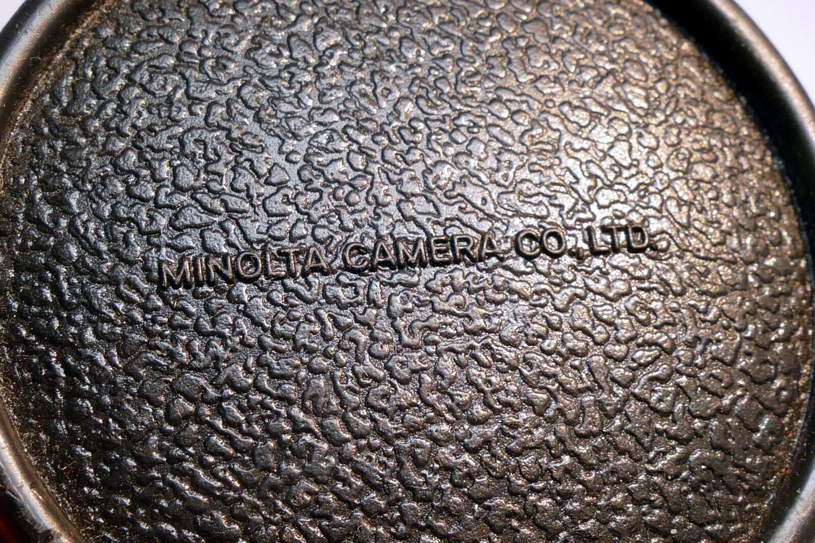 Minolta Rear Lens Cap manual focus for SR MD MC lenses OEM Genuine slip on type