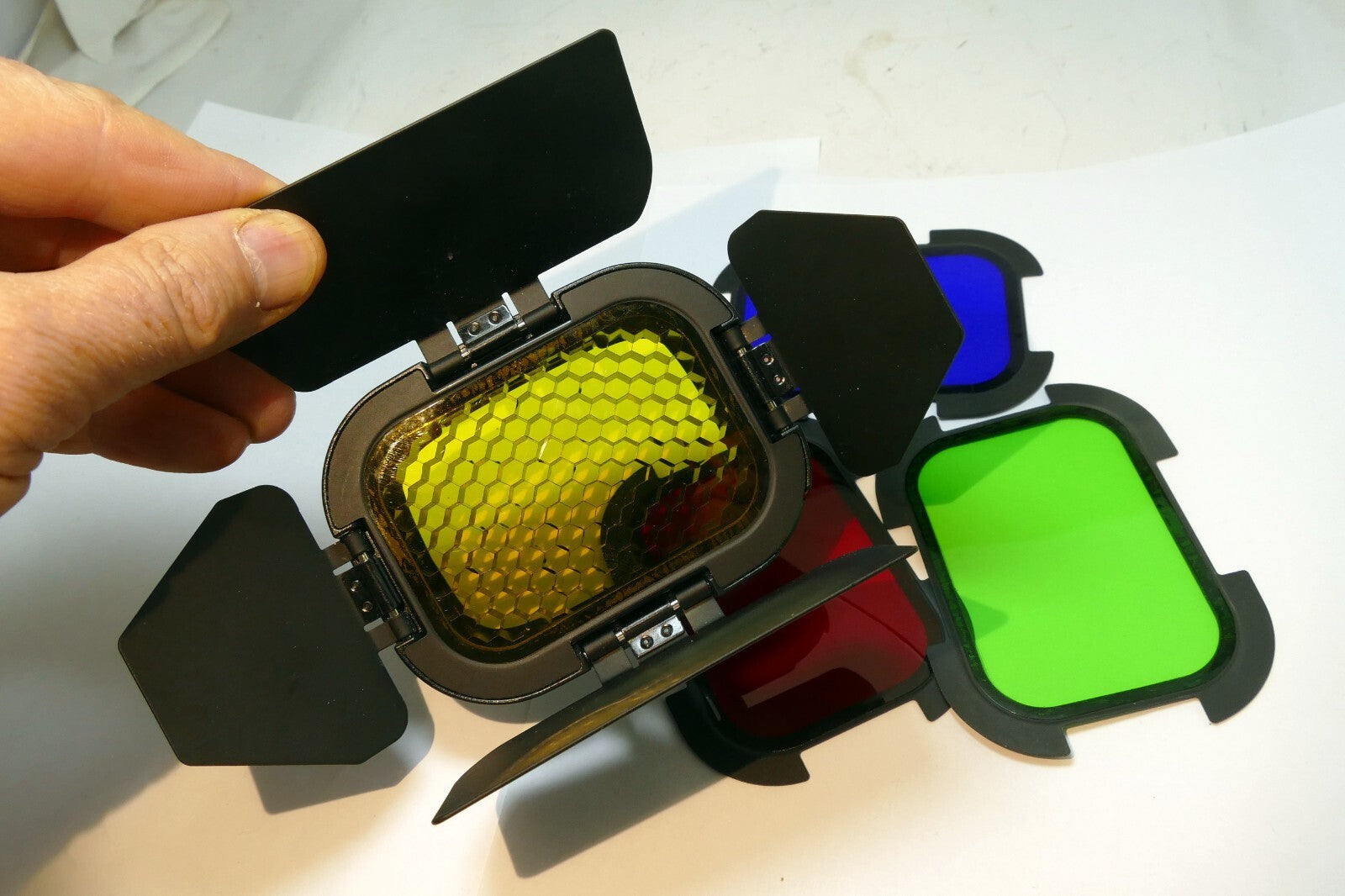 Honeycomb Speedlight for Godox flash AD200 PRO BD-07 Barn Door Honeycomb Grid