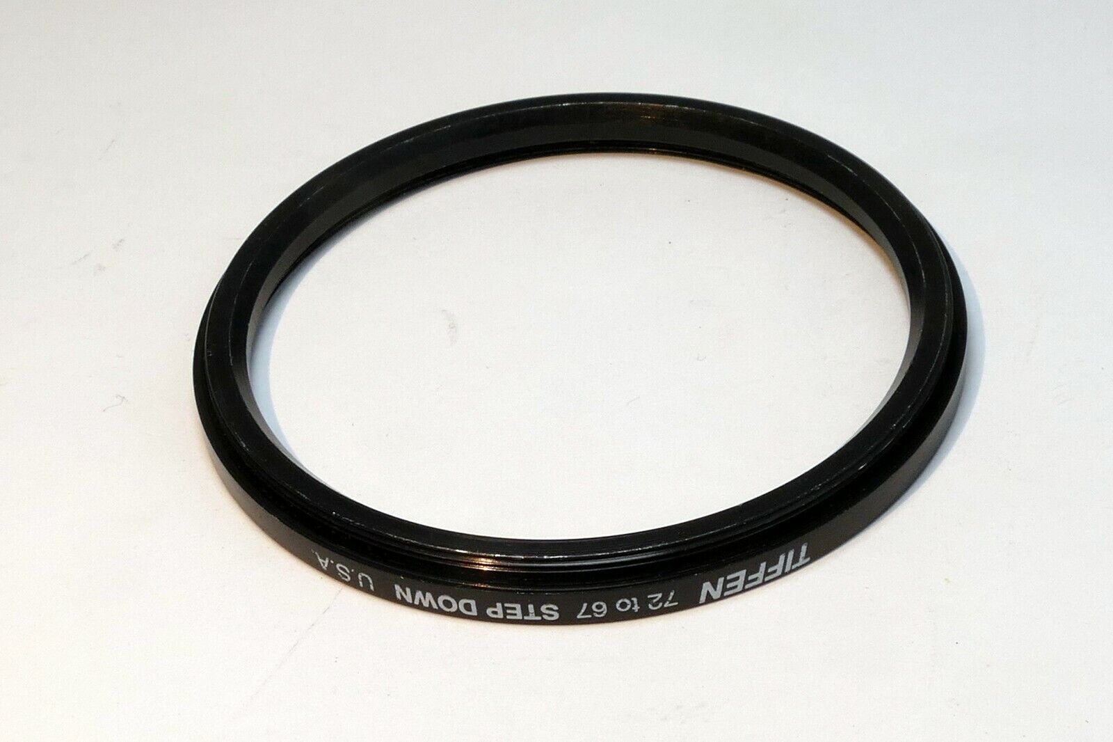 Tiffen  72mm to 67mm Step-Down ring Metal double threaded screw in Made in USA