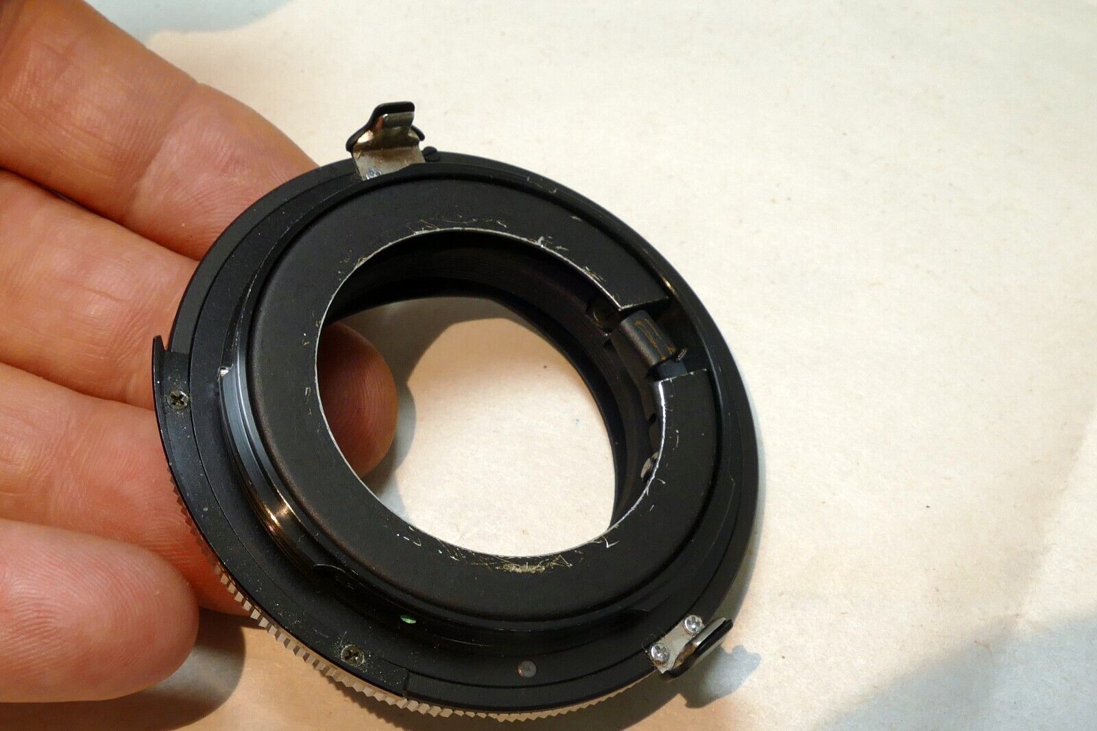 Tamron Adaptall Lens to Pentax P/K Camera mount adapter Ring Black - Genuine OEM