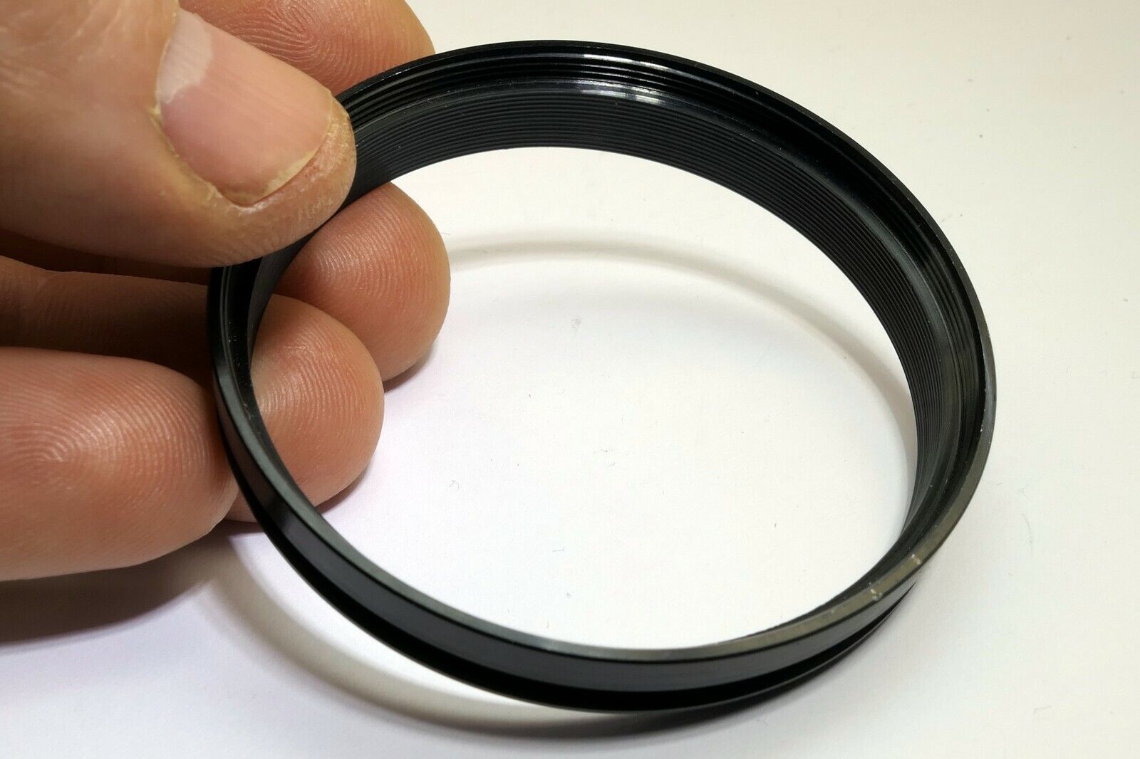 55mm Ring from rubber lens hood parts for lens double threaded