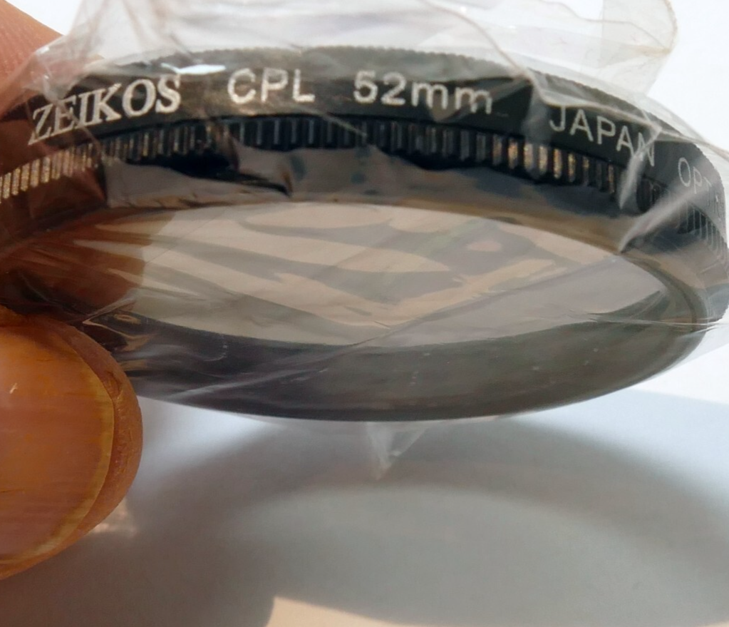 Zeikos CPL Lens Filter 52mm Circular-Polarizer C-PL   new