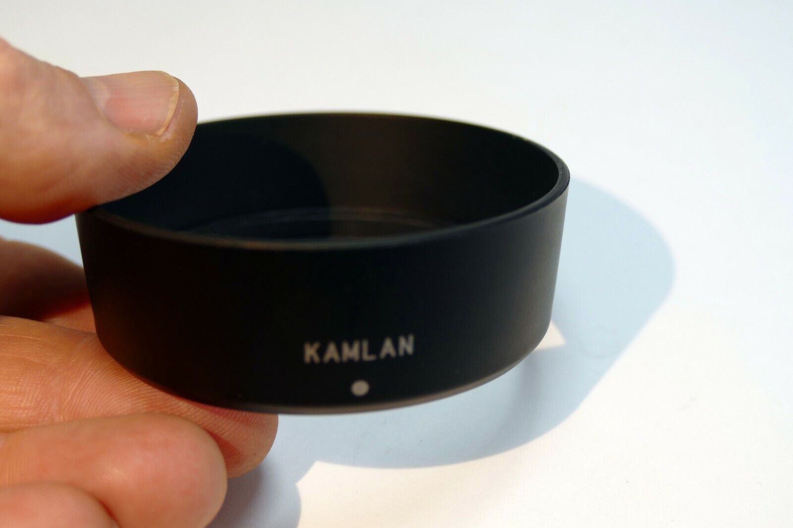 Kamlan 52mm Lens Hood for 50mm F/1.1 first gen.  Manual Lens 28mm