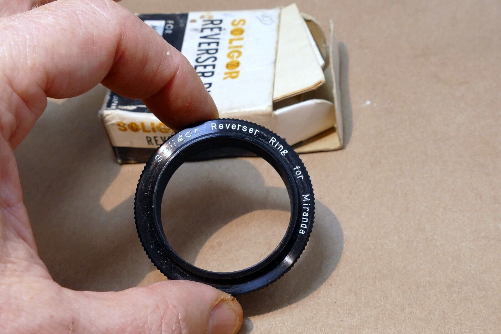 44mm TO 46MM Macro Reverse Lens Adapter Ring For Miranda F Close-up