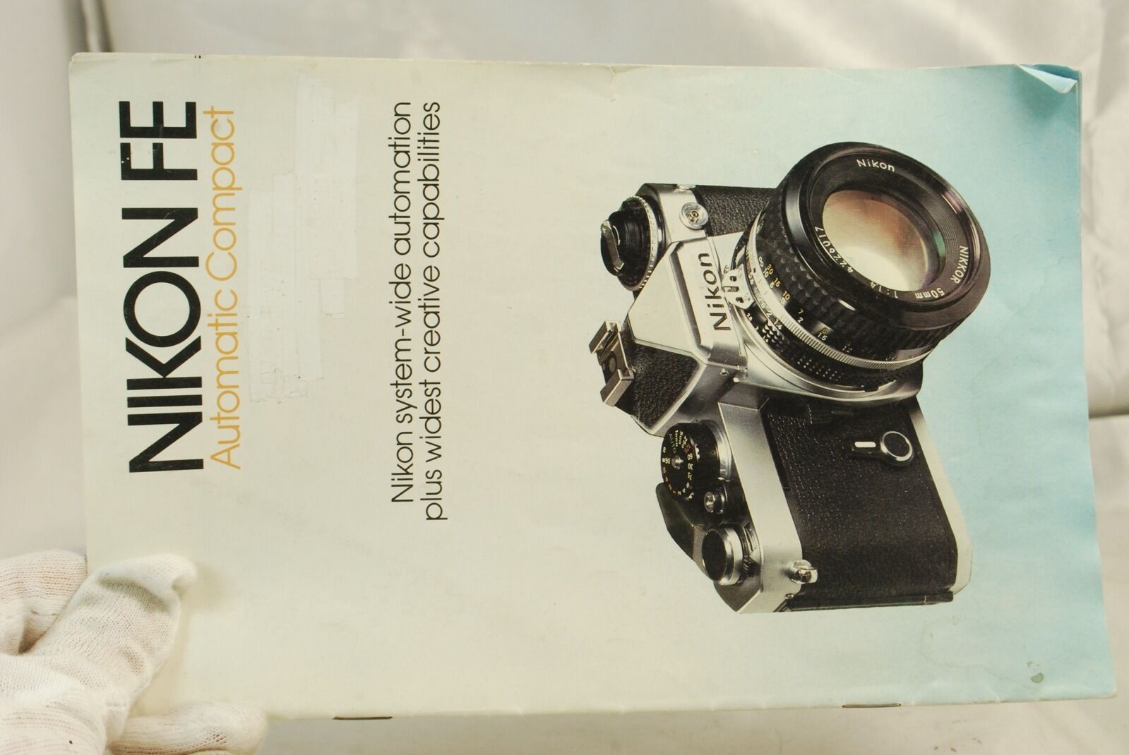 Nikon FE Automatic Compact Camera Photo Guide Booklet 6102066