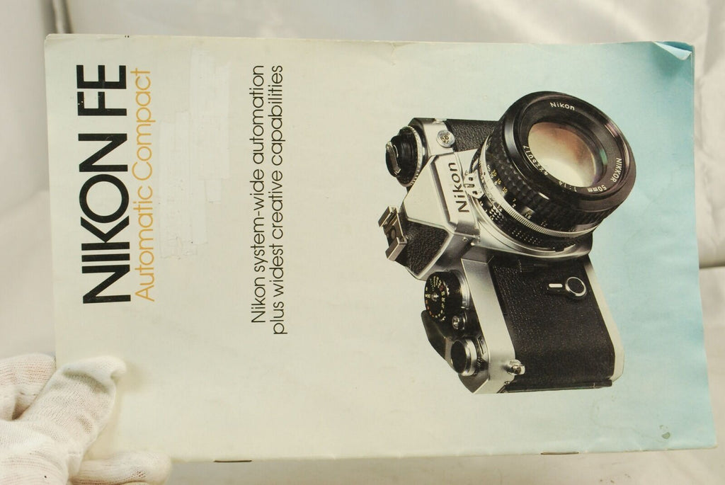 Nikon FE Automatic Compact Camera Photo Guide Booklet 6102066