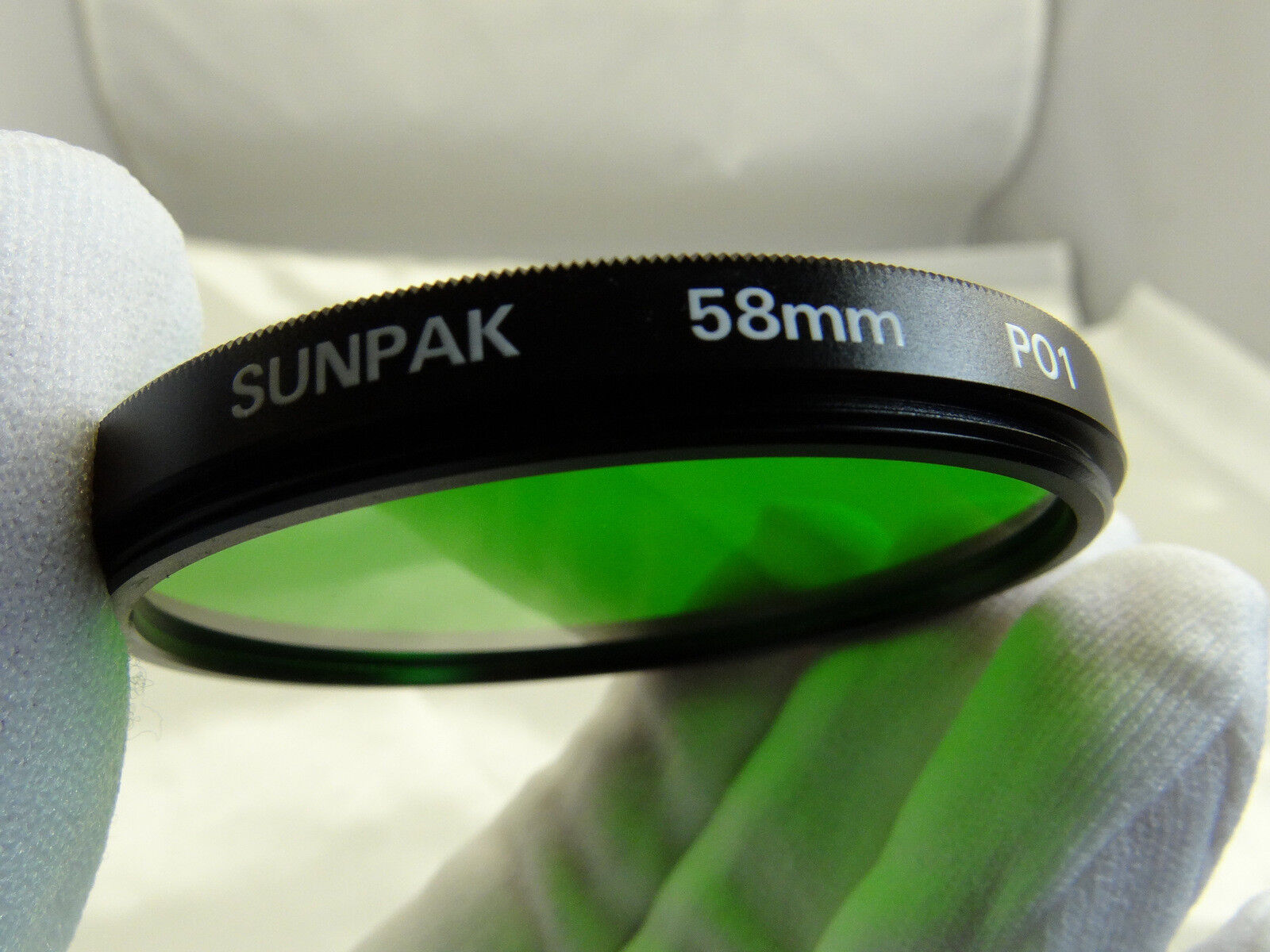 Sunpak 58mm (P01) Green-G11 Camera Lens Filter