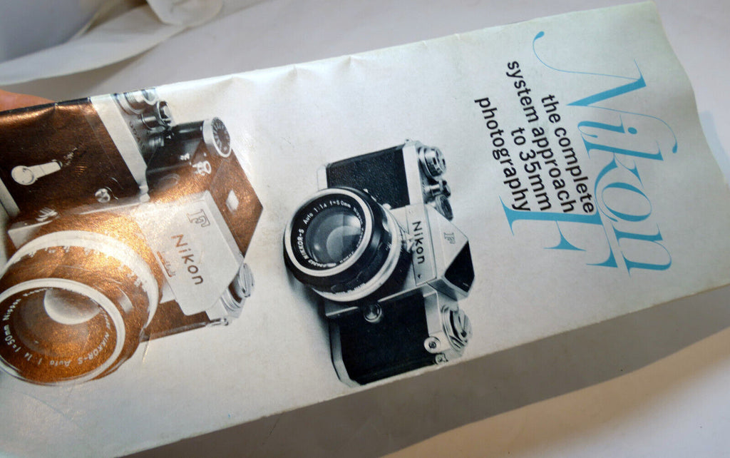 Nikon F Photomic Complete System Brochure F 1971 - accessory guide