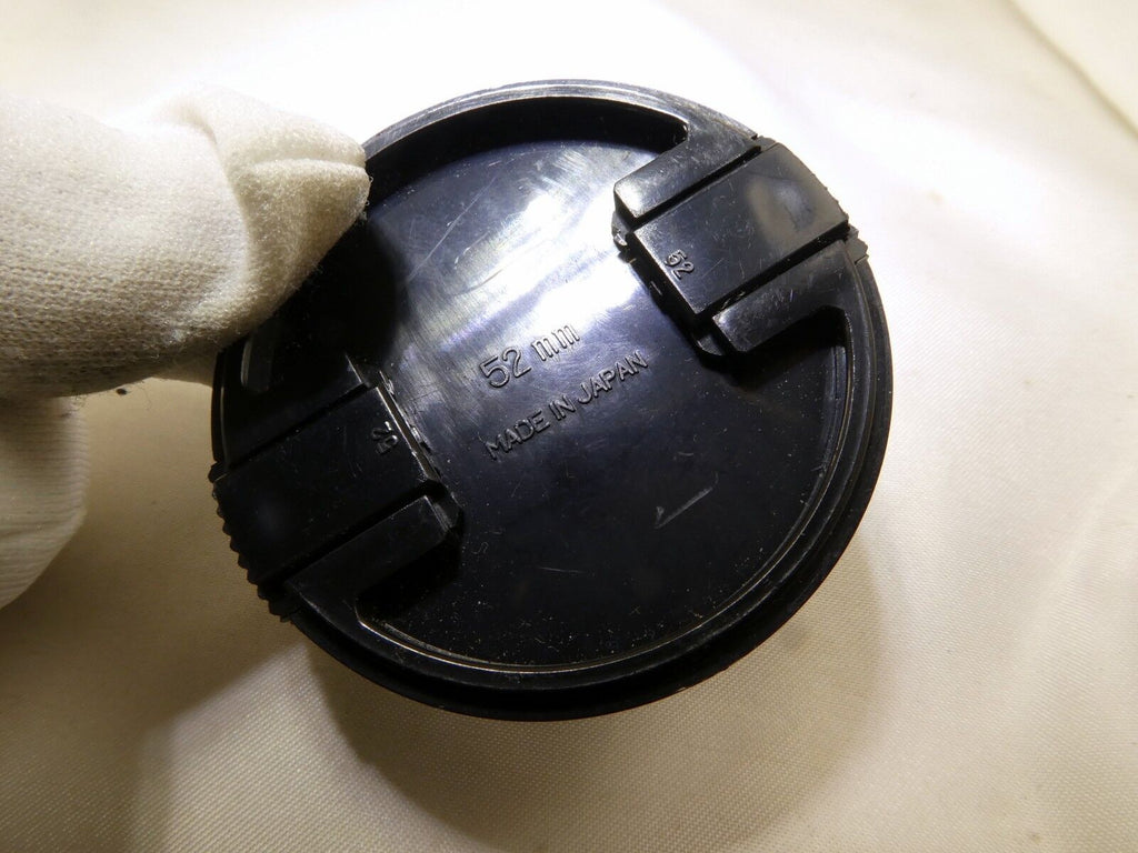 Sigma 52mm Front Lens Cap Snap on type all Black