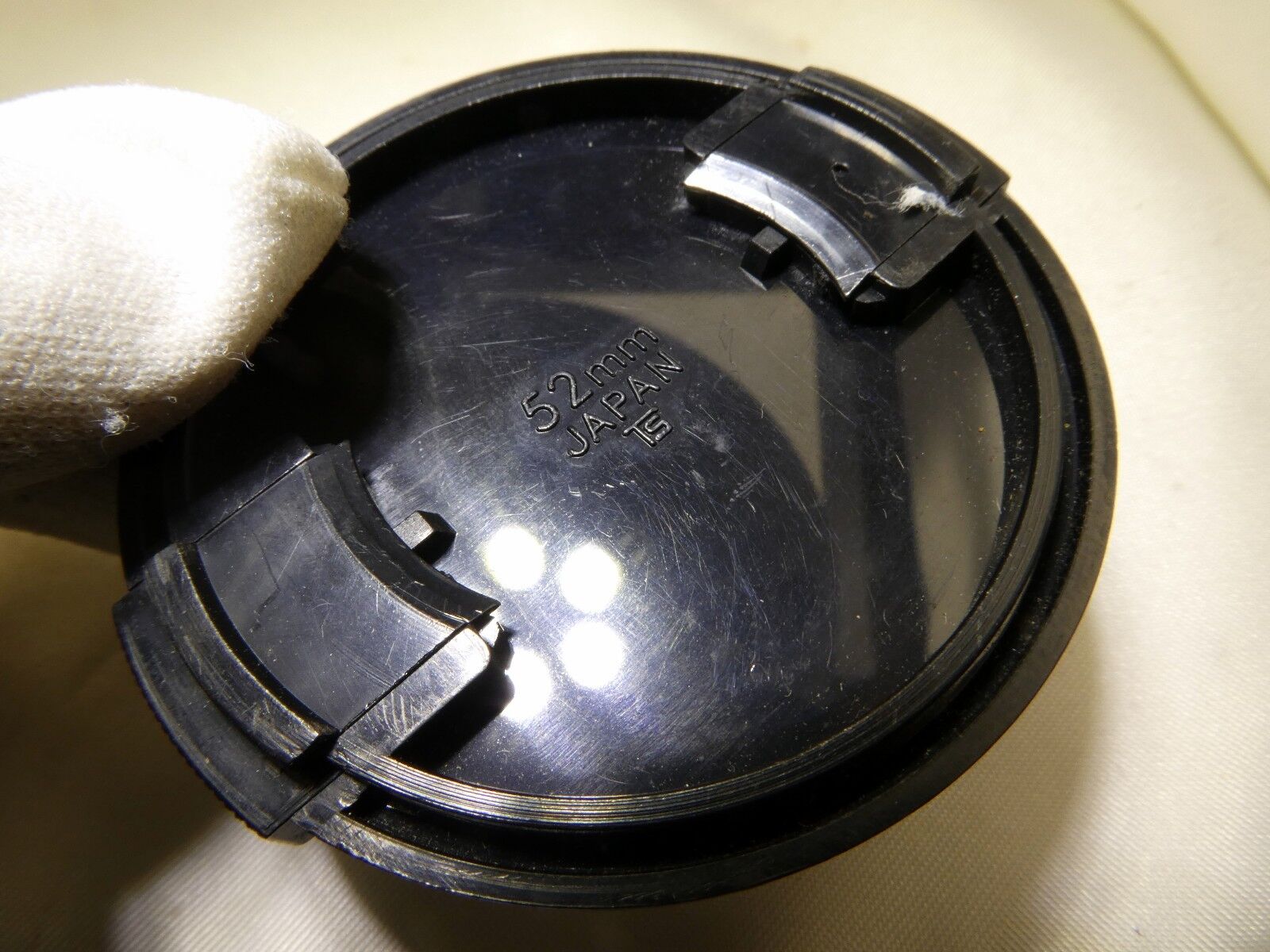 Vivitar 52mm Lens Front Cap Snap on type Plastic Genuine OEM