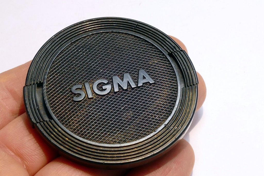 Sigma 55mm Front Lens Cap Made in Japan   snap on type black