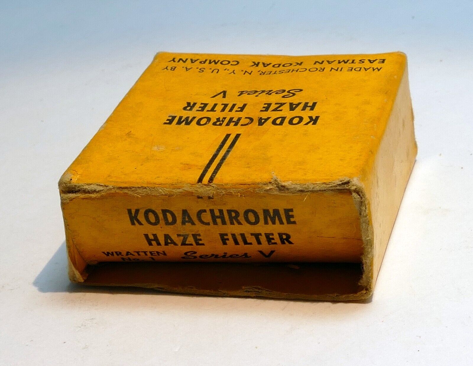 Empty Box from Kodak Kodachrome series 5 V filter