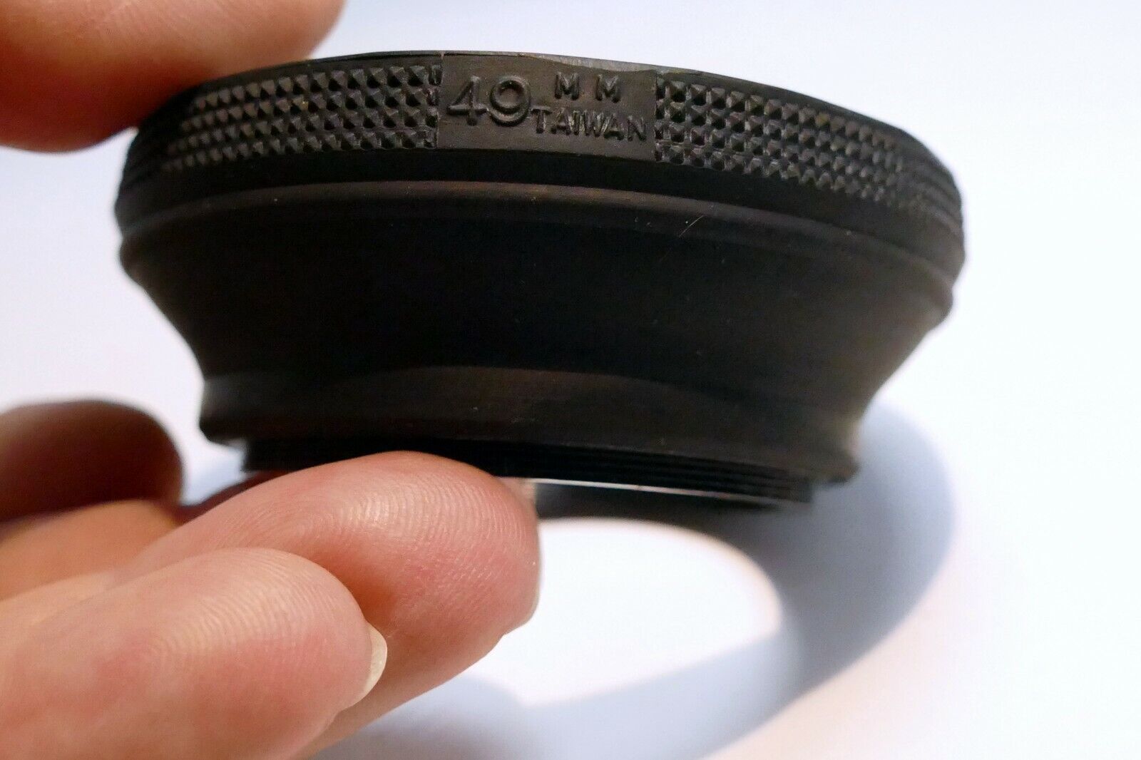 49mm rubber lens hood shade for normal 50mm f1.9 f2 f1.8 lenses