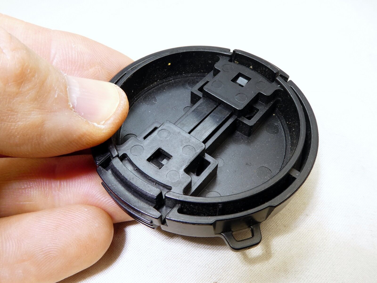 Black 52mm  Lens Front Cap snap on type plastic for SOny Fuji Panasonic cameras