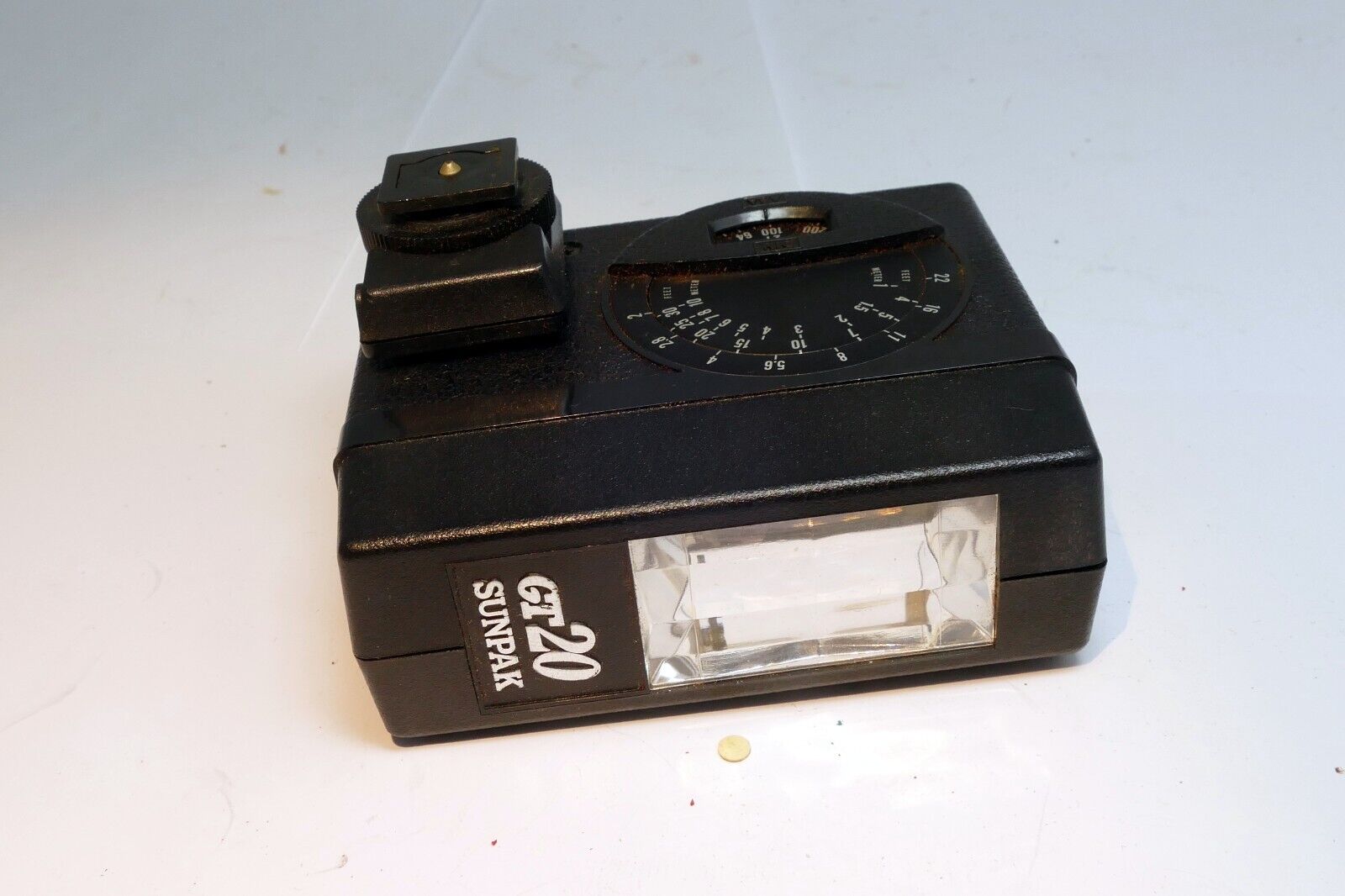 GT 20 Sunpak Camera Flash  - AS IS parts - as found