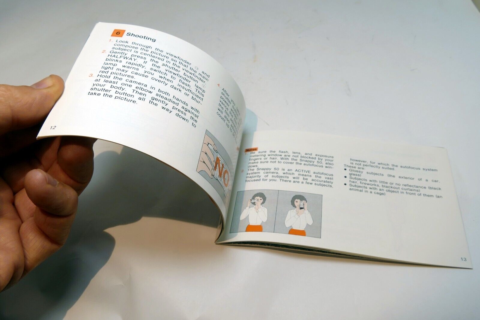 Canon Snappy 50/20 Film camera manual  Instruction Guide E English original