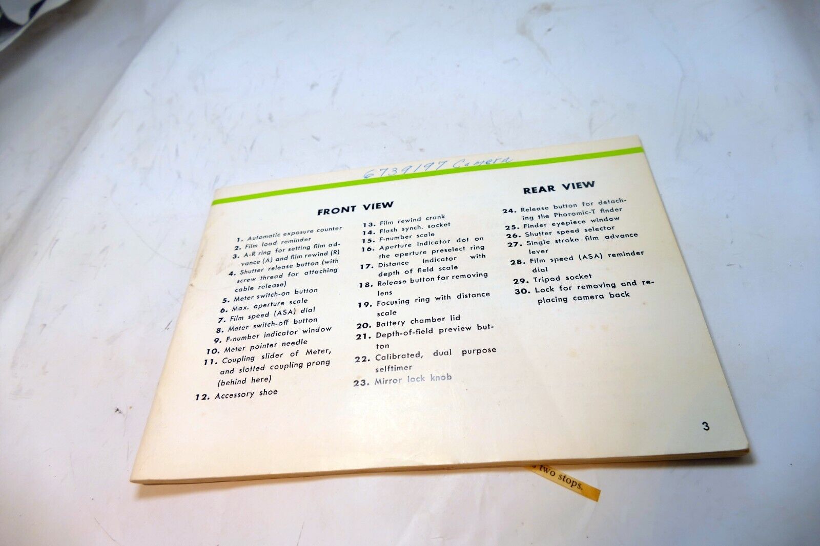 Nikon F T Tn  Photomic finder Metered Prism Instructions manual guide English EN