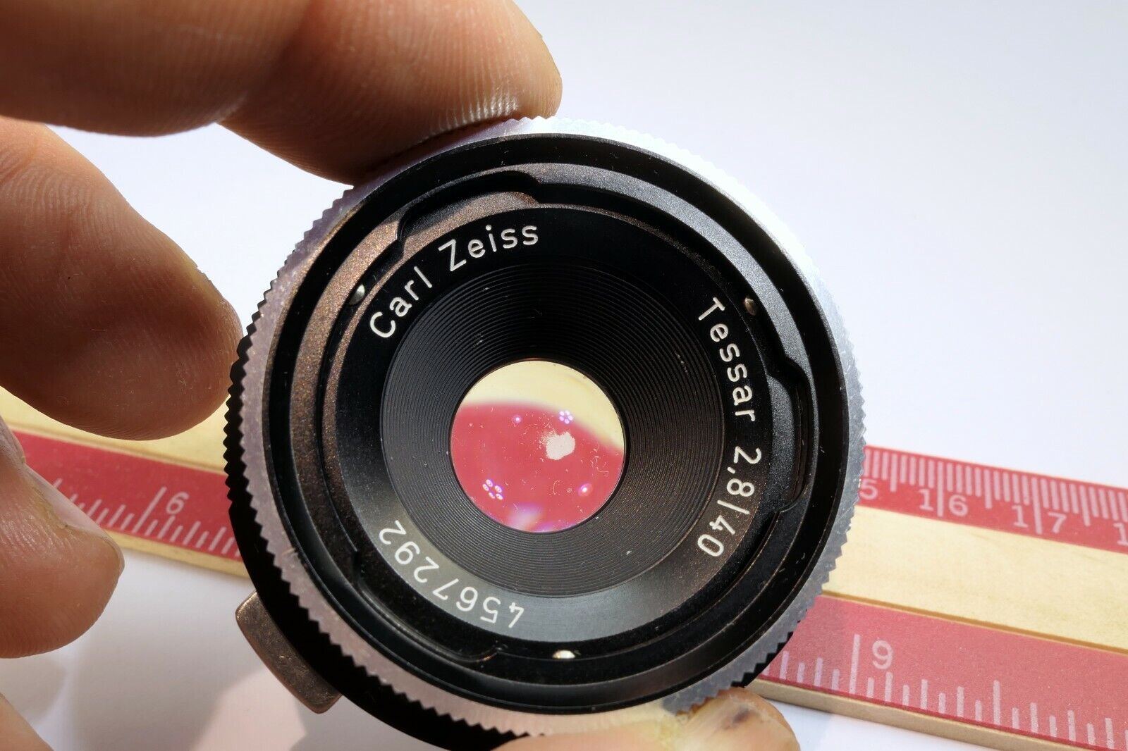 Carl Zeiss Tessar 40mm f2.8 LENS for Rolleiflex SL cameras Parts repair AS IS