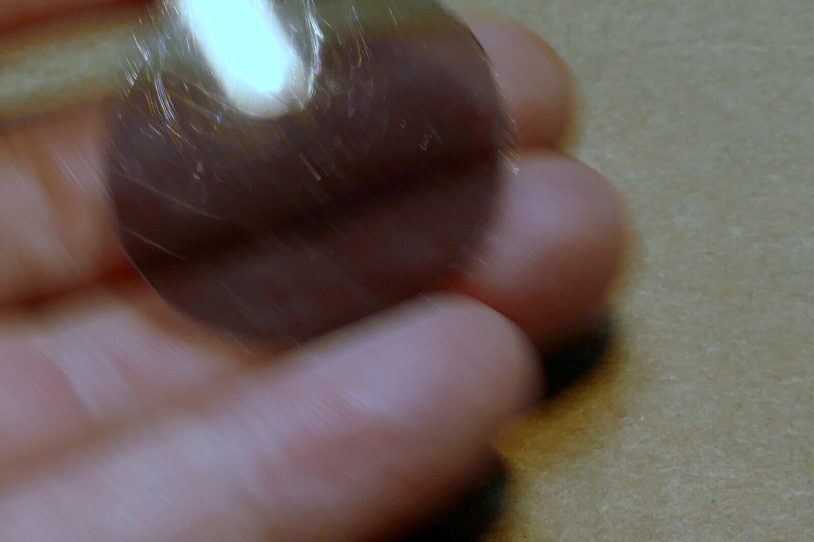 1.3" Diameter Linear Polarizer for microscope - home made 33mm