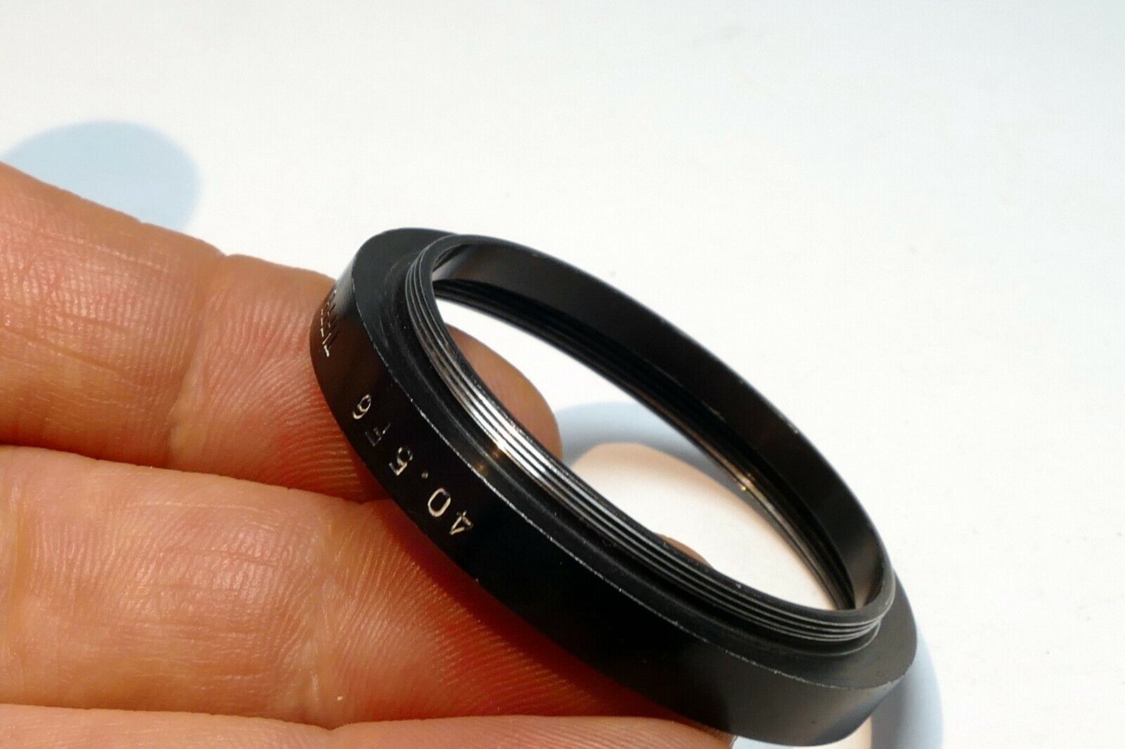 Tiffen 40.5mm to 44mm lens adapter ring screw in for series 6 VI filters holder