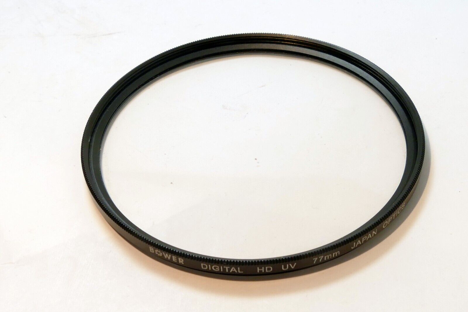 Bower 77mm UV Filter Clear Digital HD low profile for wide angle lenses