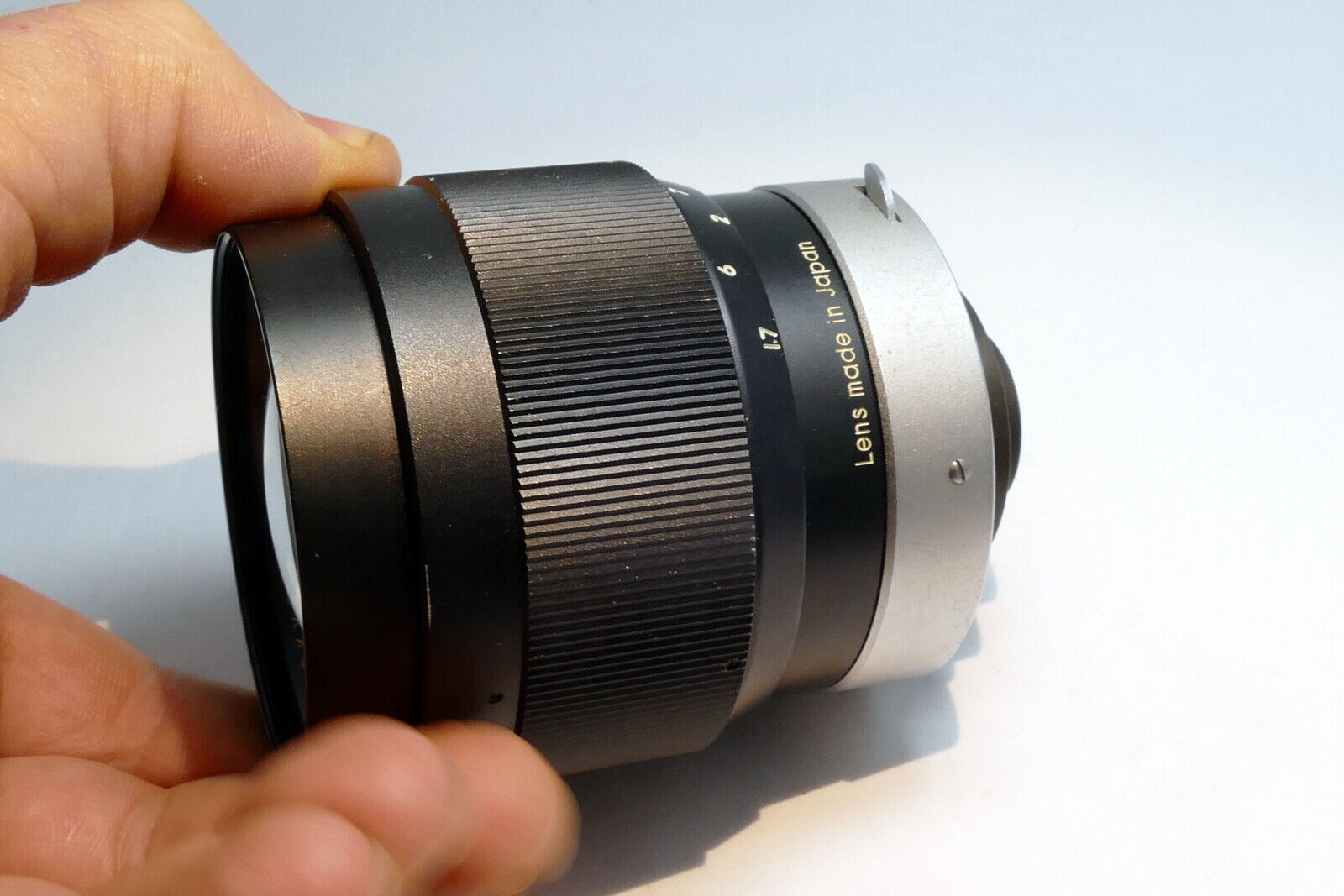 Topcon Topcor UV 135mm f4 lens with heavy haze / fungus AS IS parts or repair