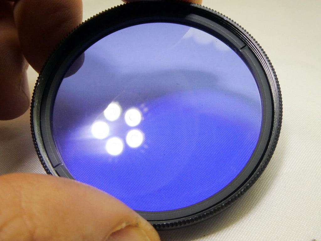 Tiffen 80B Dark Blue 55mm Lens Filter Made in USA