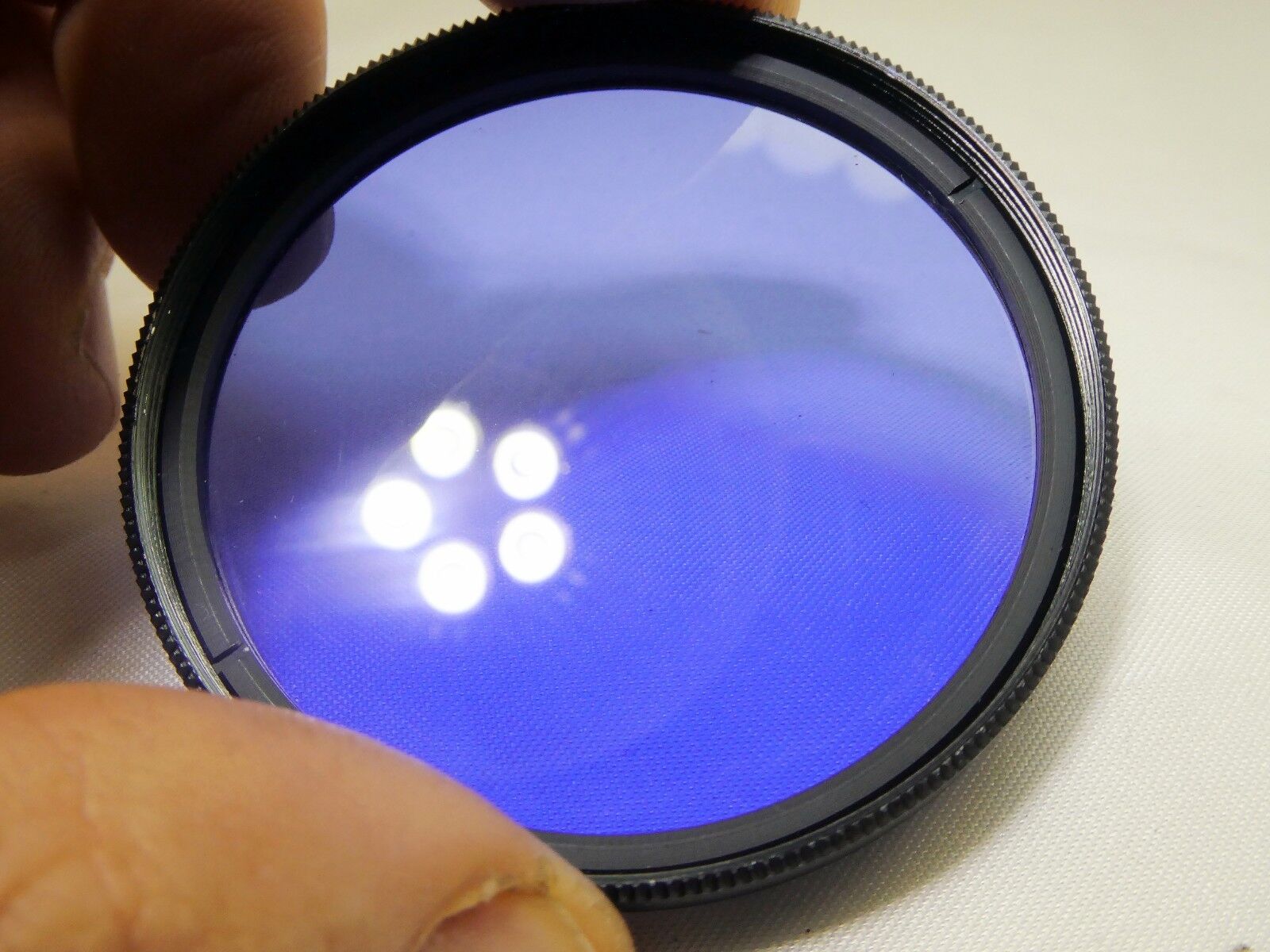 Tiffen 80B Dark Blue 55mm Lens Filter Made in USA