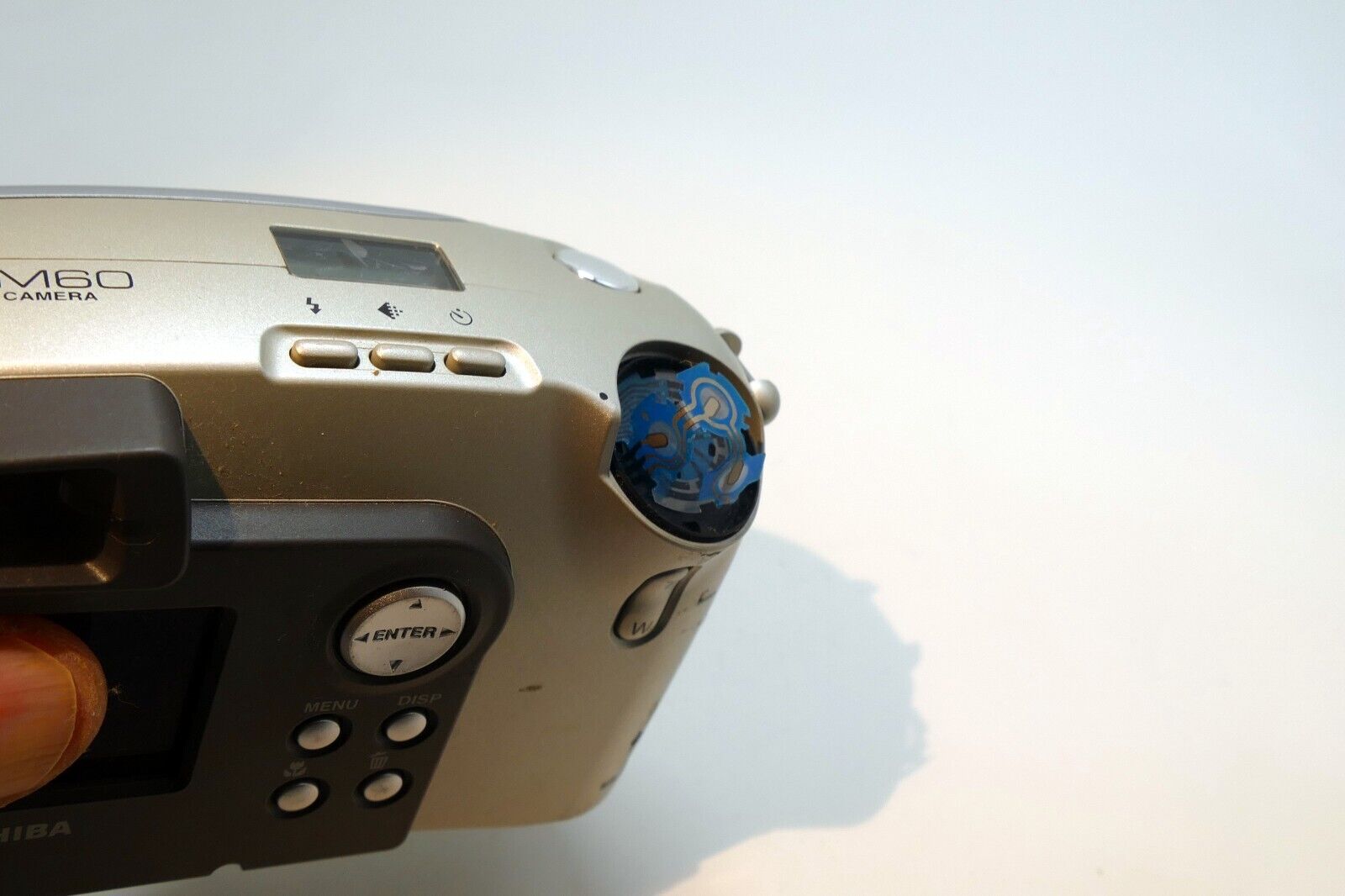 Toshiba PDR M25 2.2MP Digital Camera - Damaged, AS IS for Parts or Repair