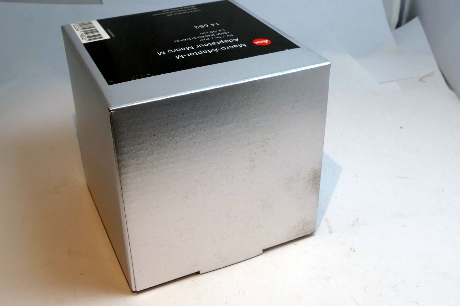 Empty Box (only ) for  15 652 Leica  Macro Adapter - M close up 90mm