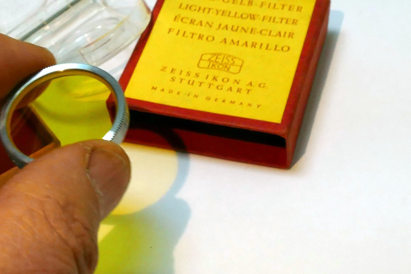 CARL ZEISS IKON 352 / Yellow G S 27 2X FILTER  27mm