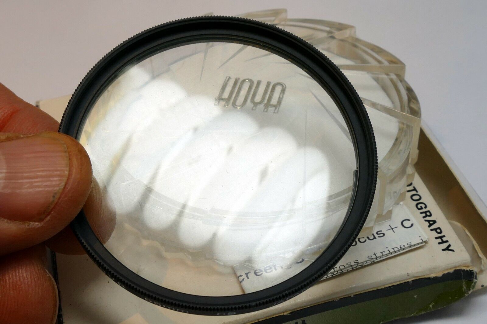 HOYA  55mm Lens Filter CS Cross Screen Four star