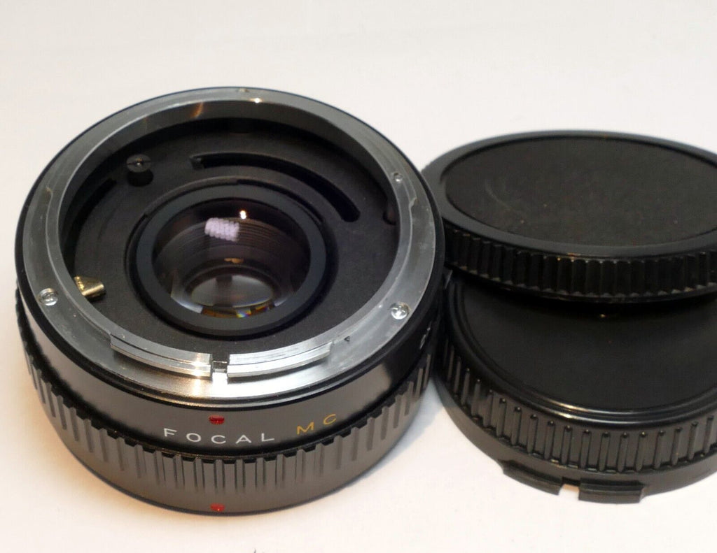 Focal Multi-Coated 2X Lens teleconverter for FD Canon mount manual focus lens