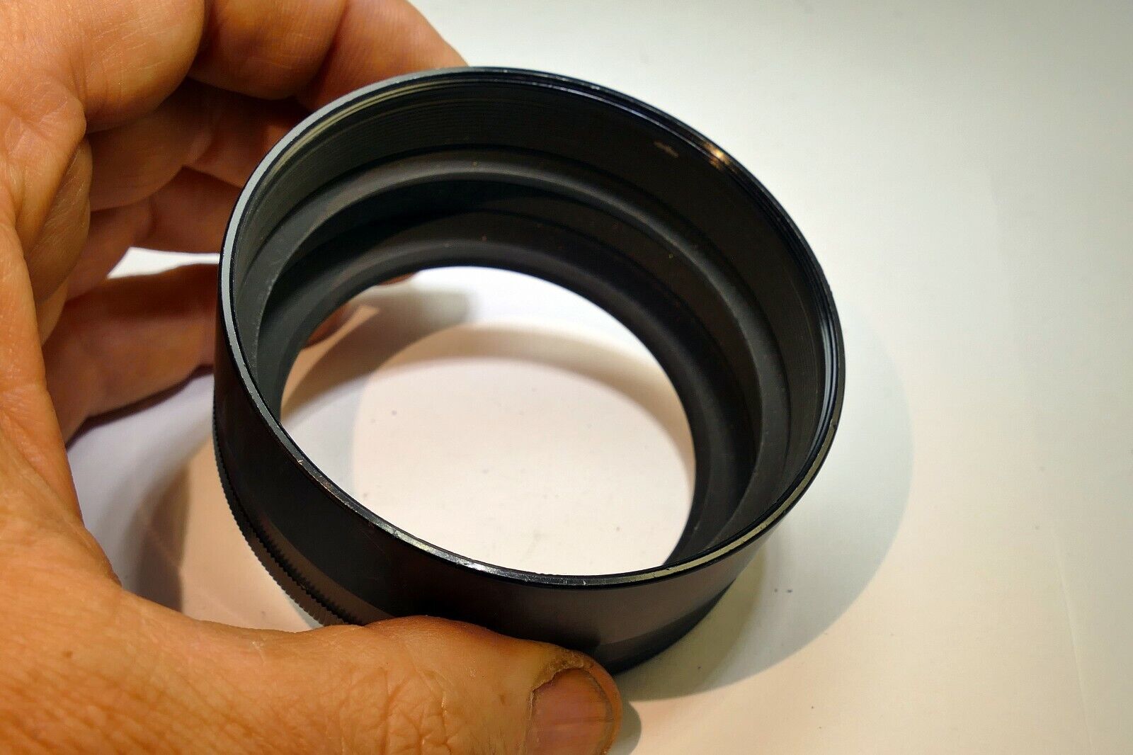 Nikon HN-12 Lens Hood Shade Metal for Polar filter 52mm screw in type