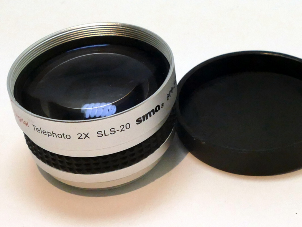SIMA 37mm 2X Digital HD Lens telephoto AUX