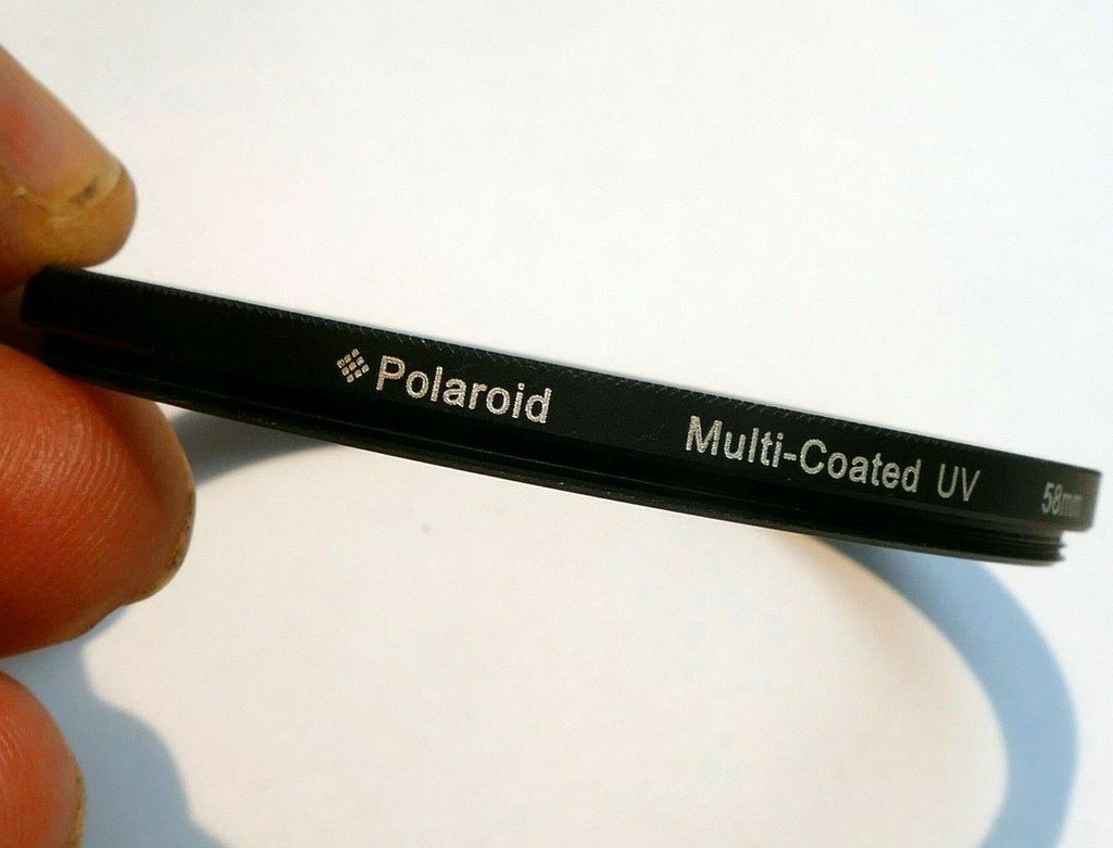 Polaroid  58mm UV  Multi-Coated Glass lens filter threaded