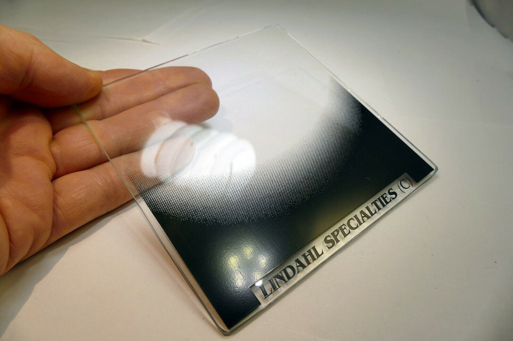 Lindahl 4.5X4.5" Bottom scoop Neutral Density Vignette Glass Filter 