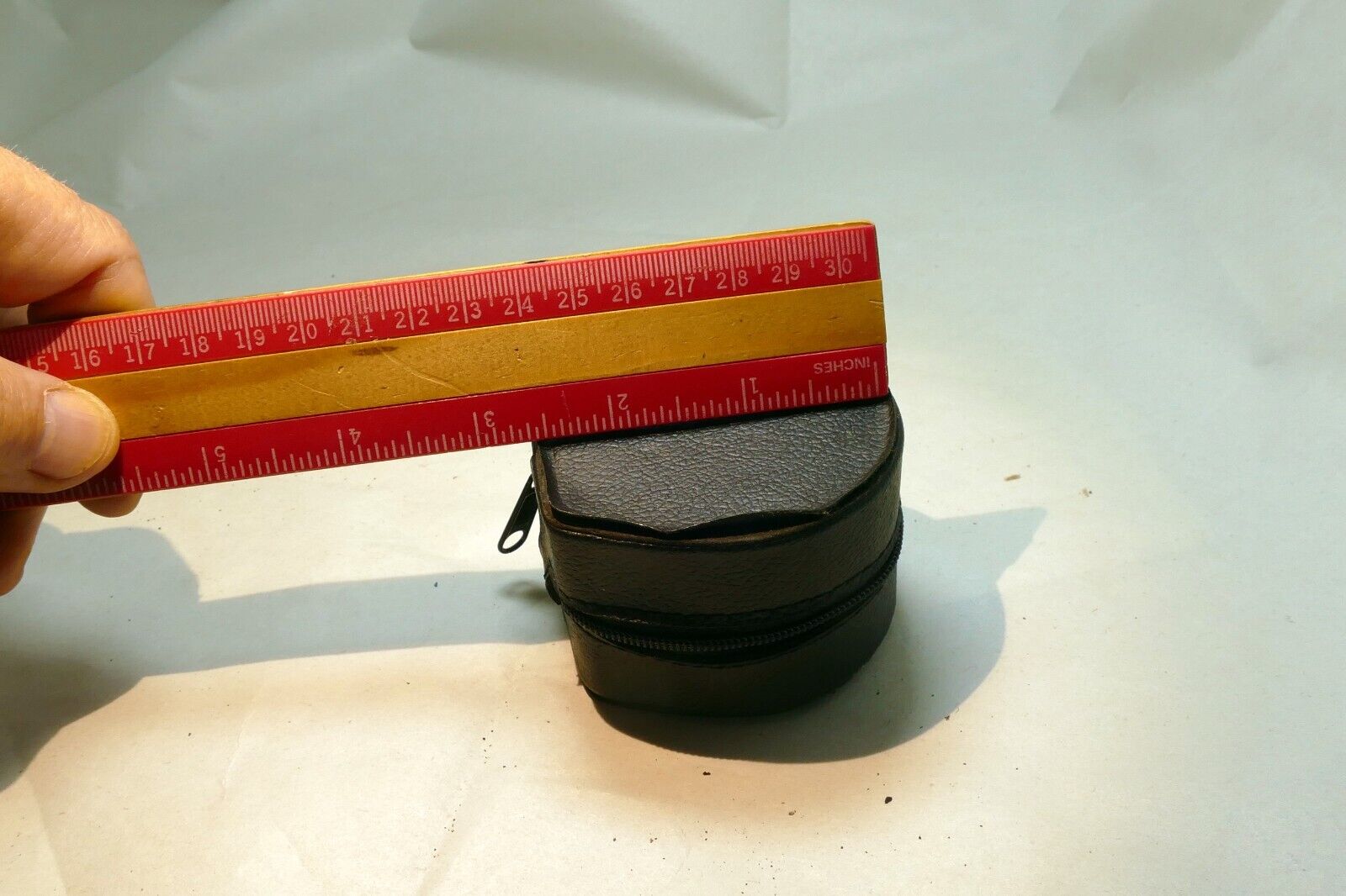 Hard case H 2X Teleconverter lens 2X2.5X2.5"  for Vivitar