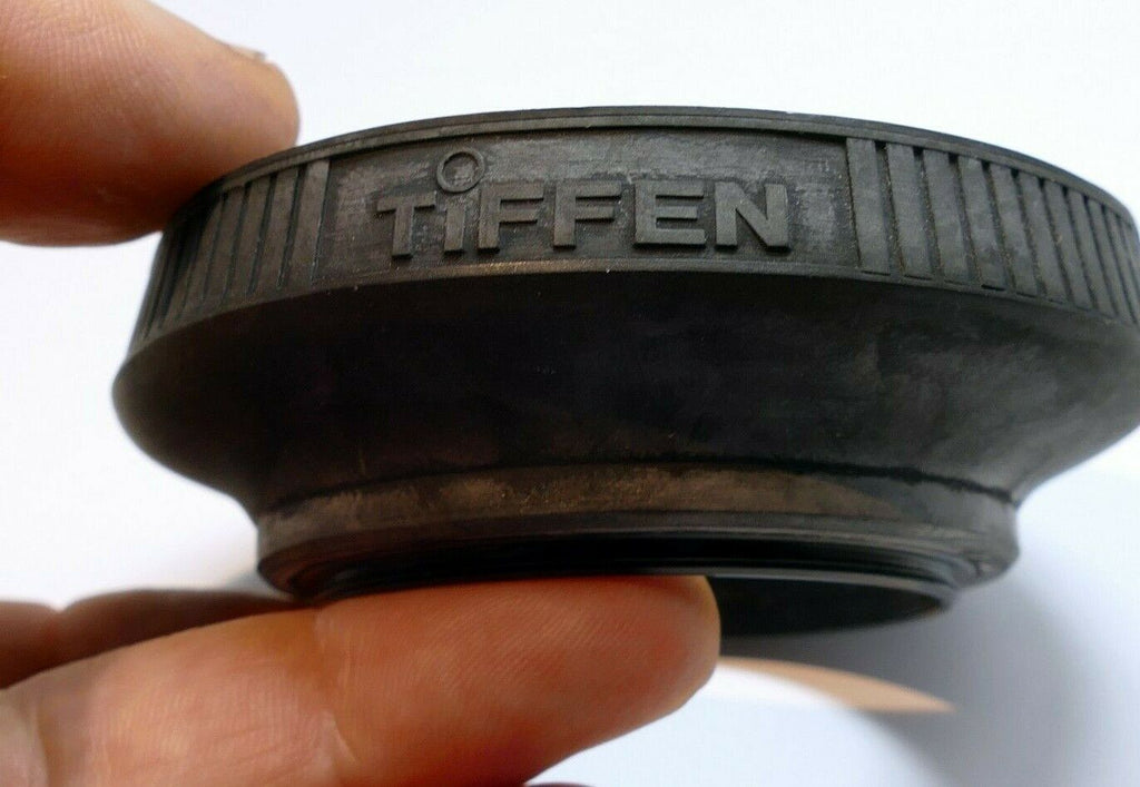 52mm Rubber Lens Hood Shade screw in collapsible double threaded for 50mm f1.8