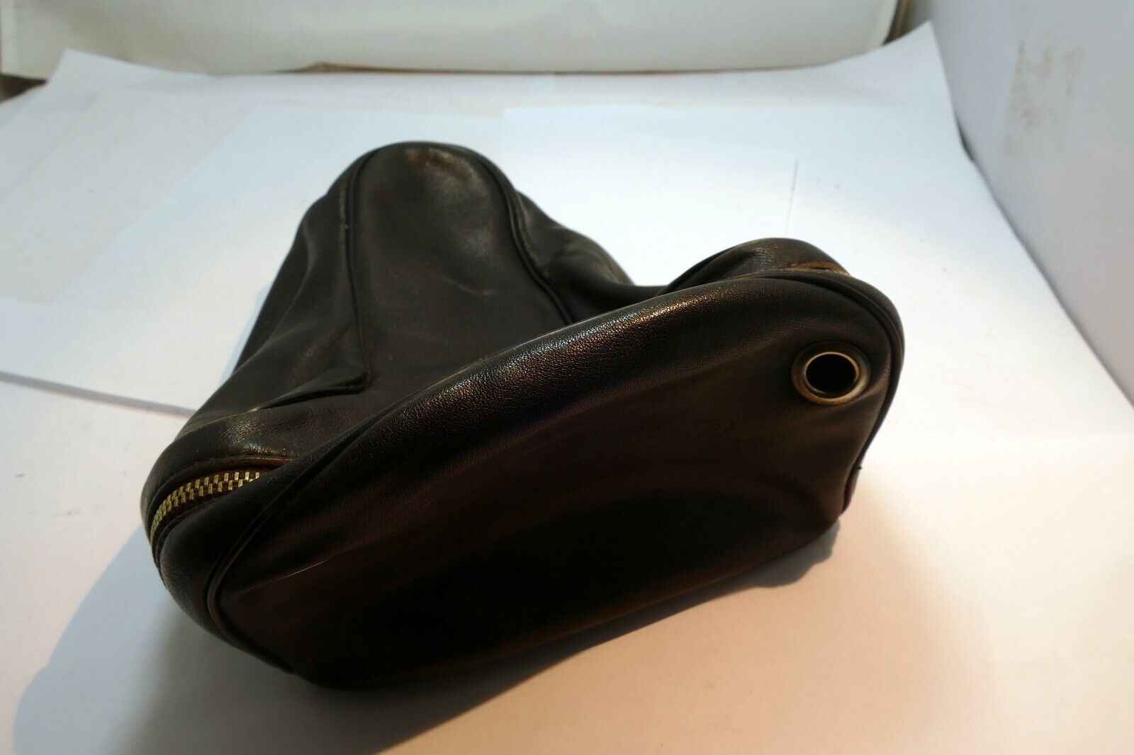 Original Benser Leather Soft Camera Case Germany for Leica M3 long nose 70-210mm