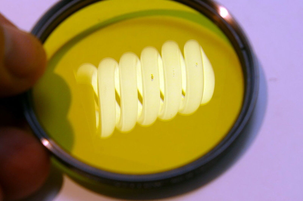 Vivitar Yellow 58mm Lens Filter   k2 No. 8