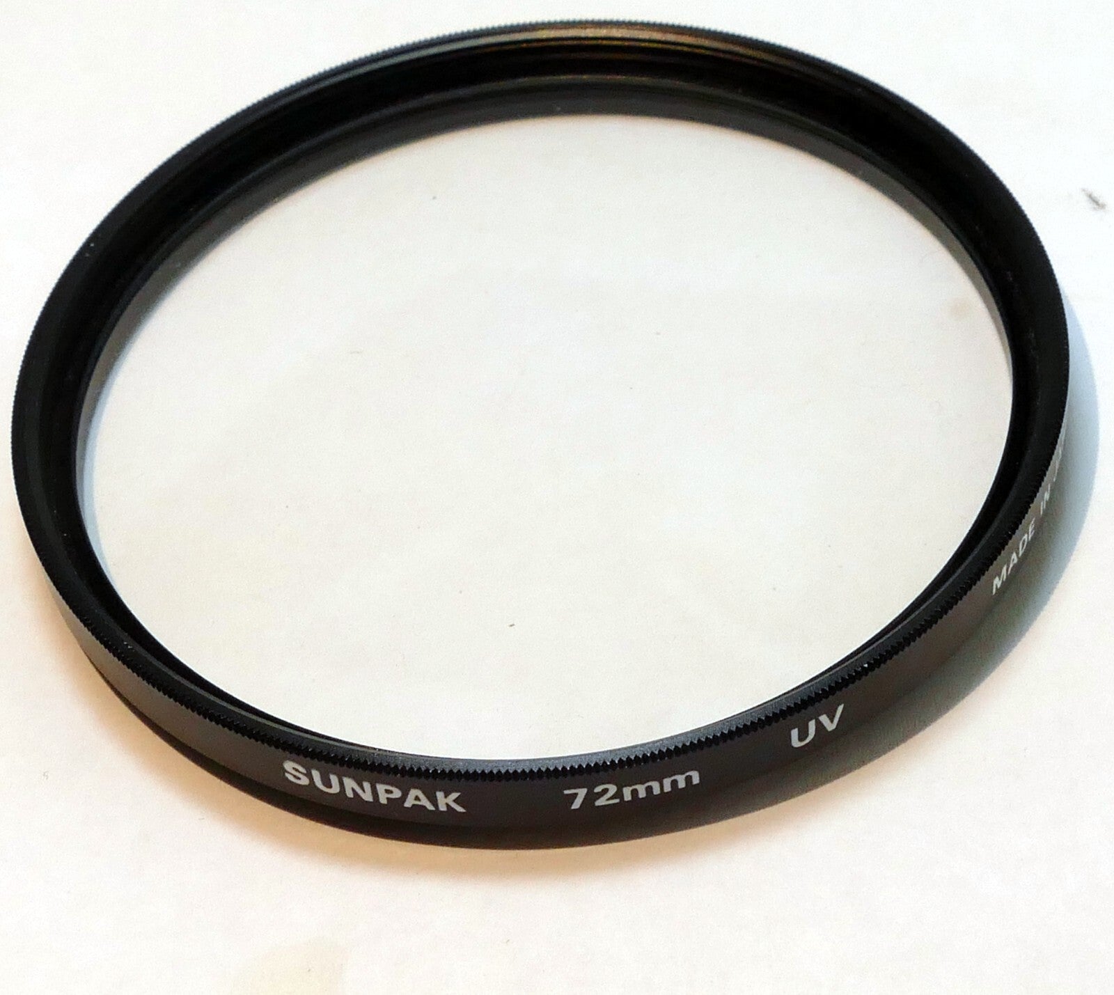 Sunpak UV 72mm Filter
