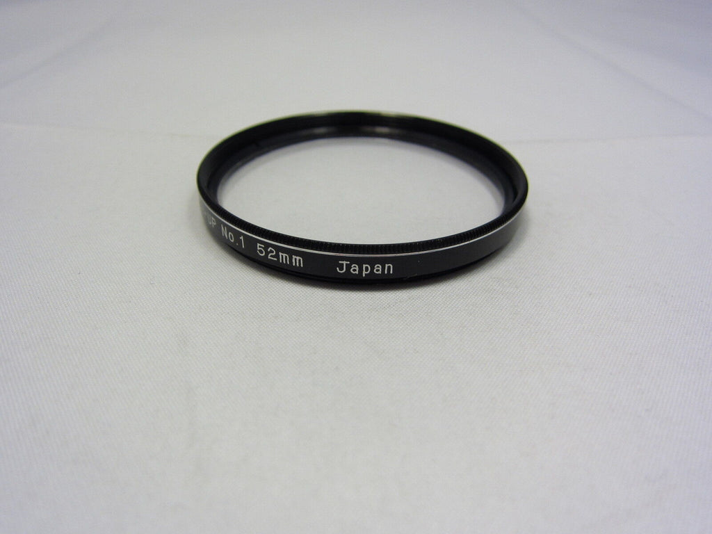 Used Rokunar Close-Up No.1 52mm Macro +1  Lens Filter Made in Japan N103013