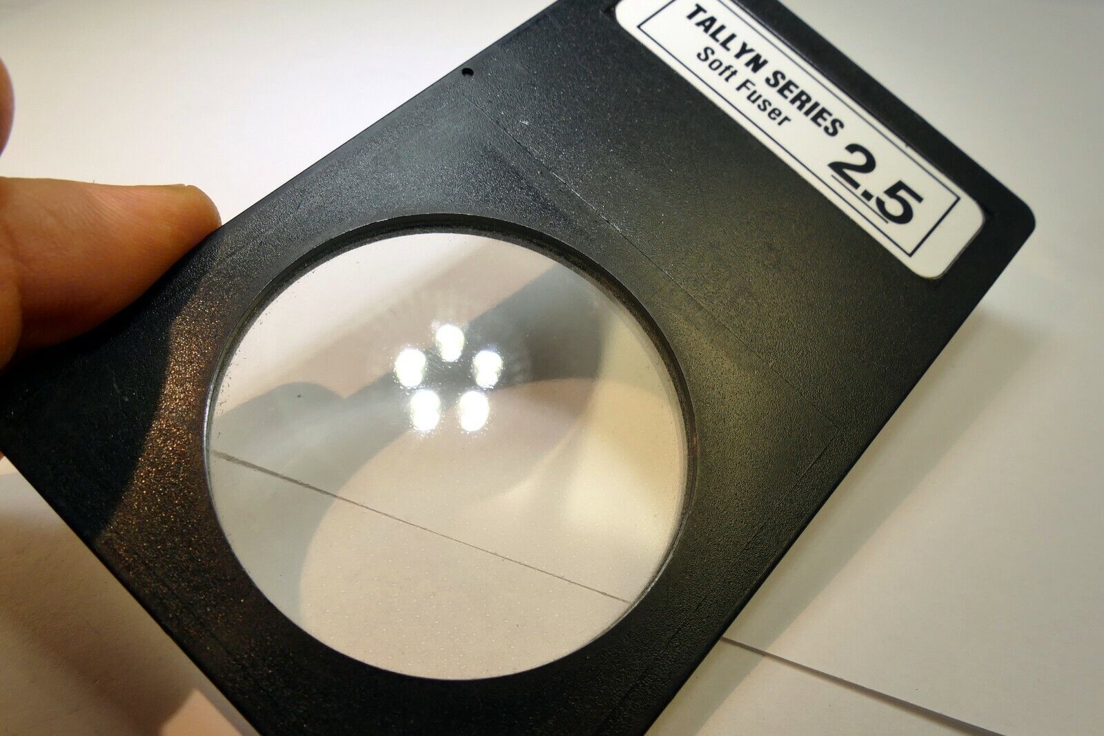 TALLYN Soft Fuser # 2.5 Filter 3 inch for Portraiture Lindahl Diffusion Focus