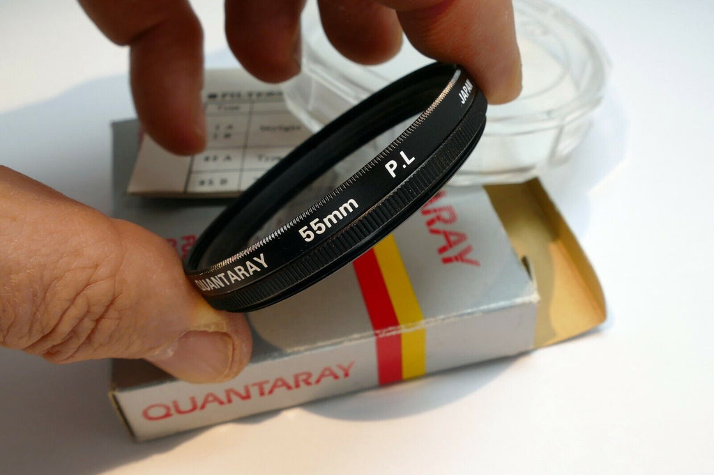 Quantaray P.L. 55 mm Filter Polar Polarizing linear  made in Japan