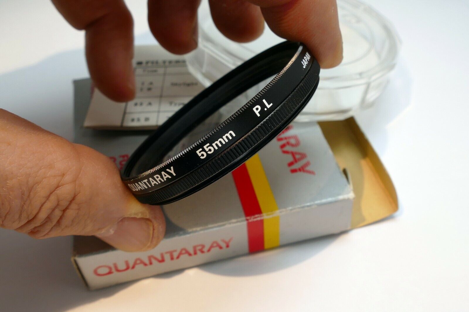 Quantaray P.L. 55 mm Filter Polar Polarizing linear  made in Japan