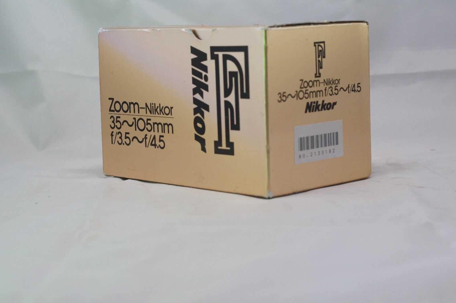 Empty Box for Nikon zoom  35-105mm  f3.5-4.5   F (Ai)  lens